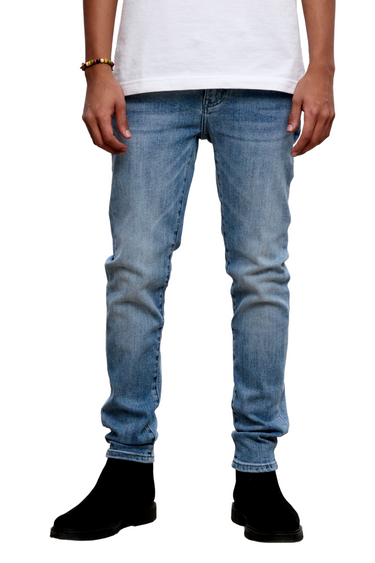 Alpha Light Blue Skinny Fit