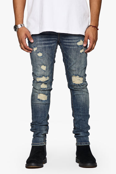 Mahdy Blue Skinny Fit