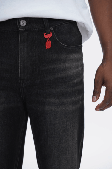 360 Black Wash Skinny Fit - ANOM DENIM