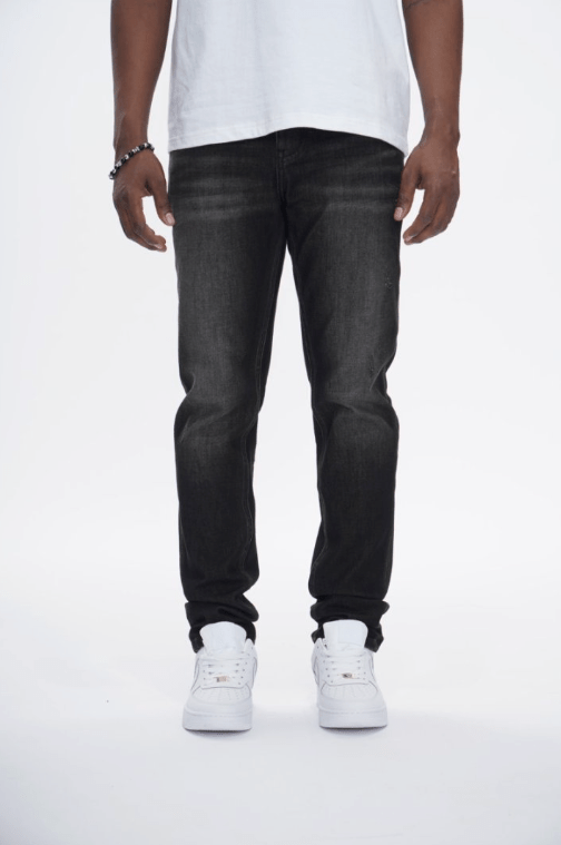 360 Black Wash Skinny Fit - ANOM DENIM