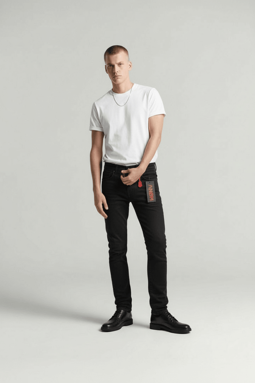 360 Jet Black - ANOM DENIM