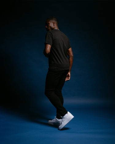 360 Jet Black Skinny Fit Jeans - ANOM DENIM