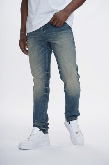 360 Mid Blue Wash Skinny Fit - ANOM DENIM