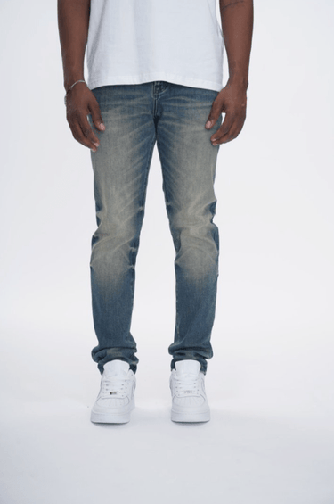 360 Mid Blue Wash Skinny Fit - ANOM DENIM