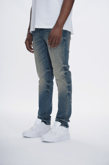 360 Mid Blue Wash Skinny Fit - ANOM DENIM
