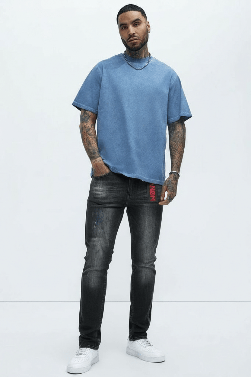 360 Vintage Black - ANOM DENIM