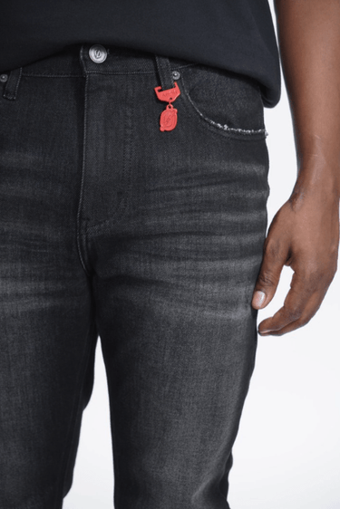 360 Vintage Black Skinny Fit - ANOM DENIM