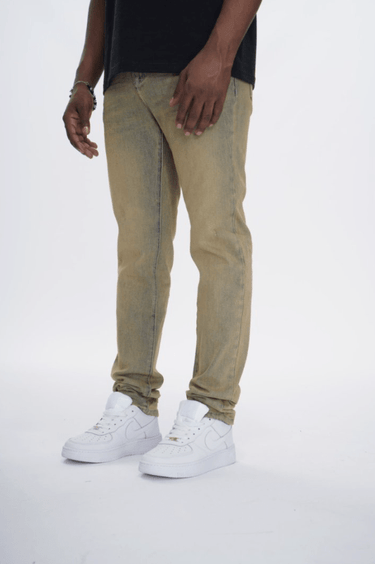 360 Vintage Blue Wash Skinny Fit - ANOM DENIM