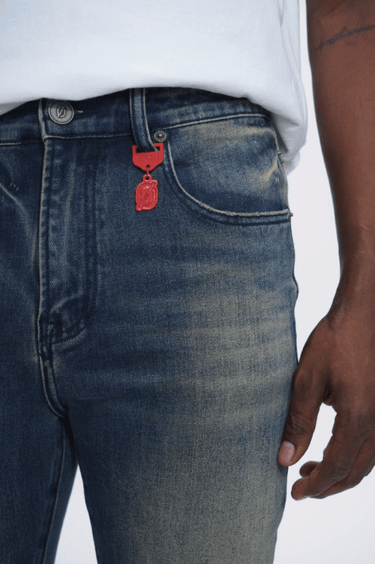 360 Vintage Dark Blue Skinny Fit - ANOM DENIM