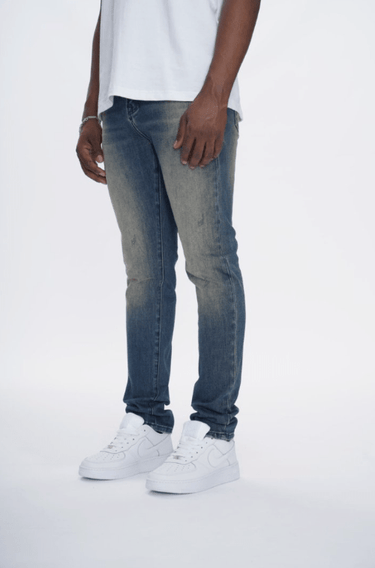 360 Vintage Dark Blue Skinny Fit - ANOM DENIM