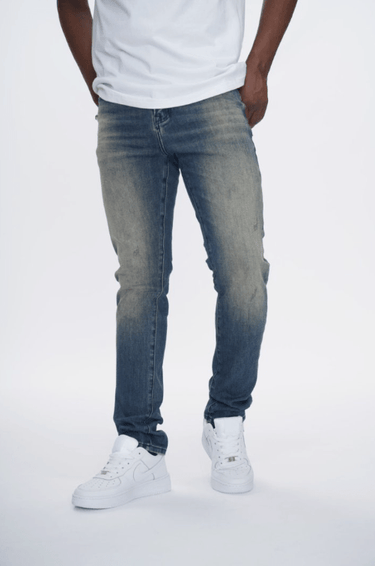 360 Vintage Dark Blue Skinny Fit - ANOM DENIM