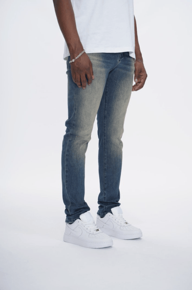 360 Vintage Dark Blue Skinny Fit - ANOM DENIM