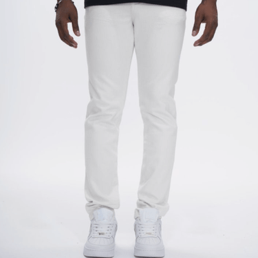 360 White Skinny Fit Jeans - ANOM DENIM