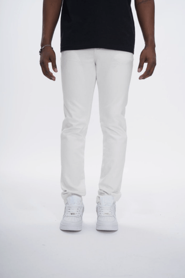 360 White Skinny Fit Jeans - ANOM DENIM
