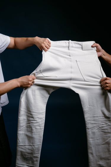 360 White Skinny Fit Jeans - ANOM DENIM