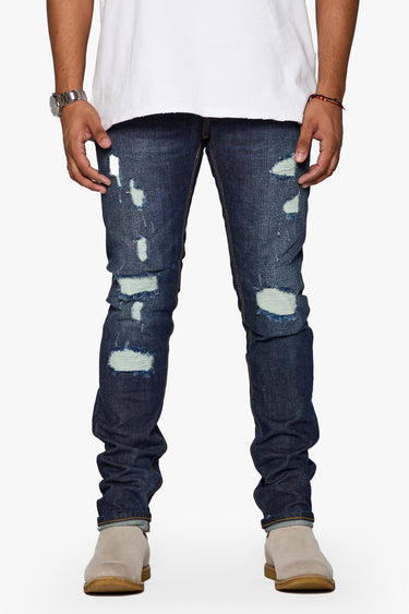 Mahdy Blue Slim Fit