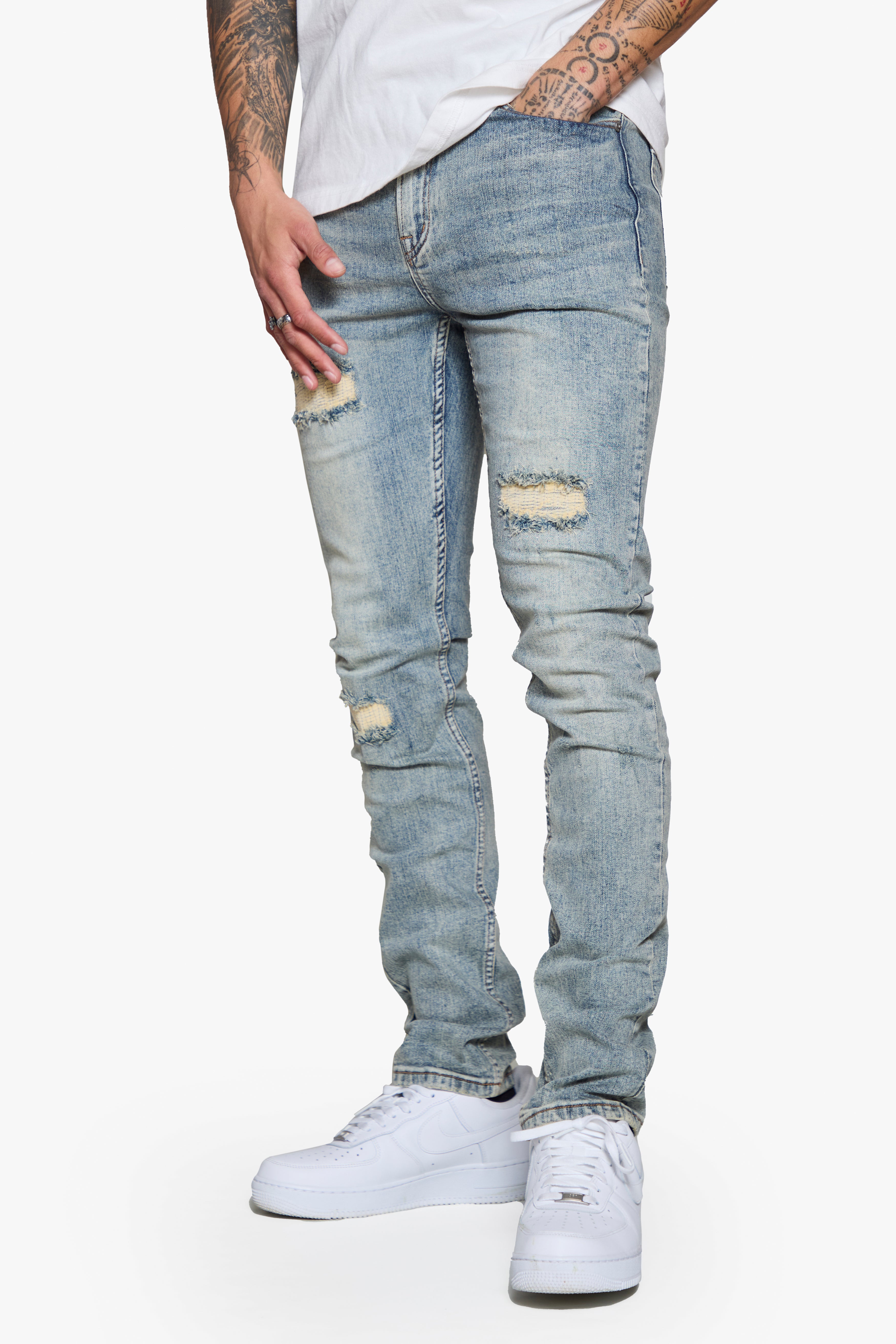 ANOM DENIM Stretch & Selvedge Jeans For Men