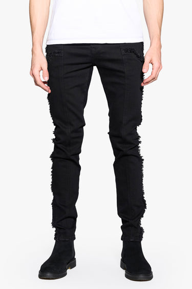 MoonShadow Jet Black Skinny Fit