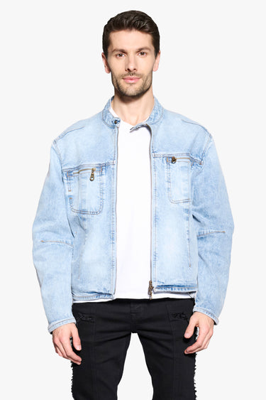 Subzero Light blue Denim Zip Up Jacket