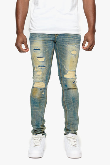 Hotizan Blue Skinny Fit
