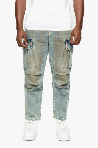 Zephyr Vintage Blue Straight Fit