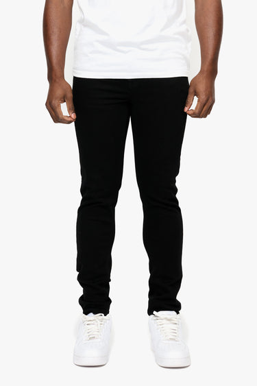 Alpha Jet Black Skinny Fit