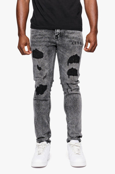 Skyline Gray Wash Skinny Fit