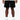 Zephyr Jet Black Denim Shorts