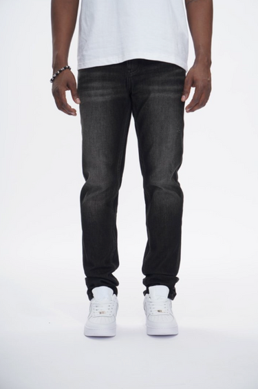360 Black Wash Skinny Fit