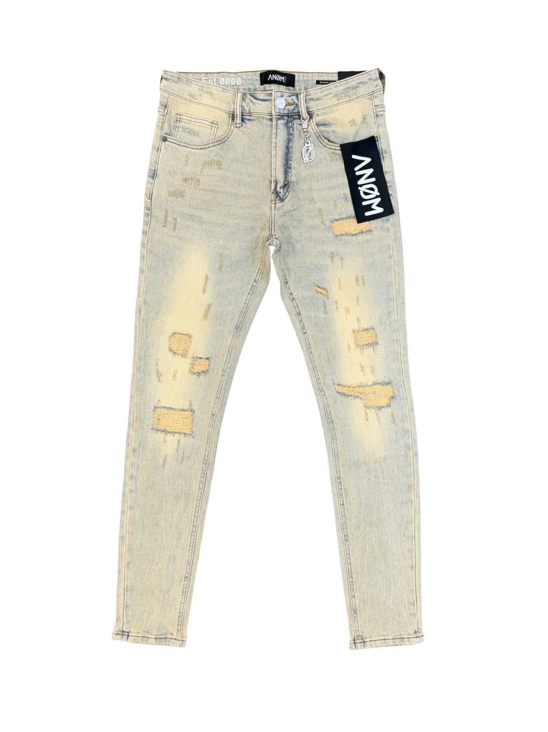 Palms Light Vintage Blue Skinny Fit jeans — front view