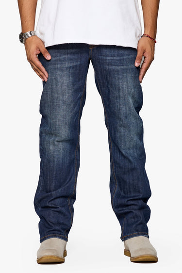 Abu Bilal Dark Blue Straight Leg - ANOM DENIM