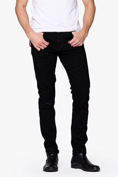 Alo Black Wash Slim Fit - ANOM DENIM