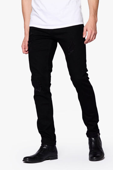 Alo Black Wash Slim Fit - ANOM DENIM