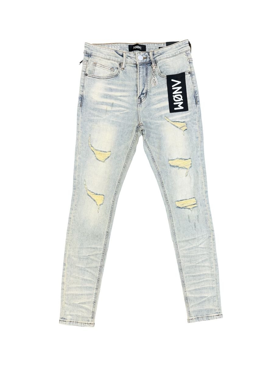 Apollo Light Vintage Blue Skinny Fit - ANOM DENIM