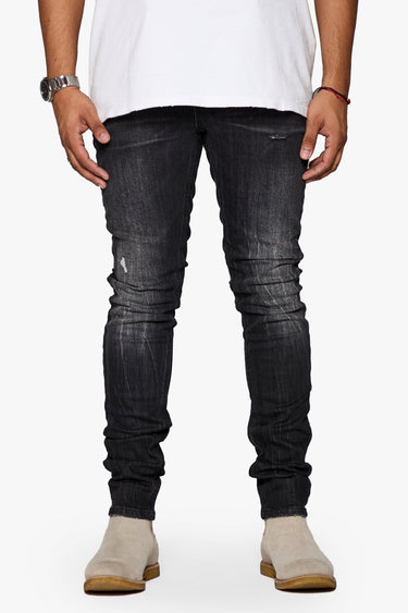 Assassin Black Wash Skinny Fit - ANOM DENIM