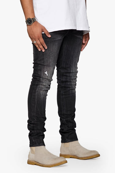 Assassin Black Wash Skinny Fit - ANOM DENIM