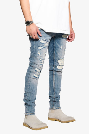 Atlantis Vintage Blue Skinny Fit - ANOM DENIM