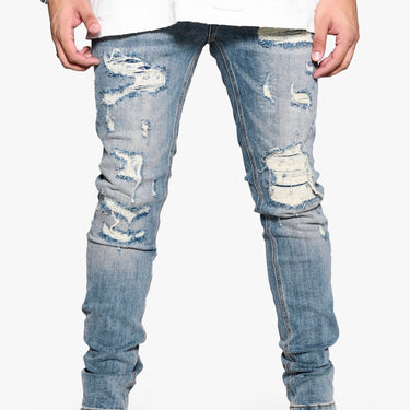 Atlantis Vintage Blue Skinny Fit - ANOM DENIM