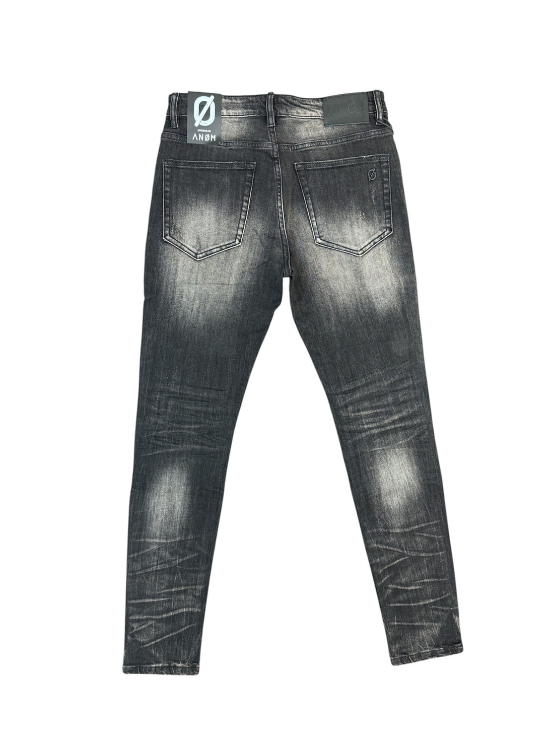 Formula Vintage Black Skinny Fit jeans — back view