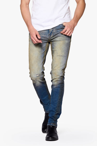 Bovet Dirty Blue Slim Fit - ANOM DENIM