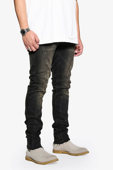 Cascade Black Wash Skinny Fit - ANOM DENIM