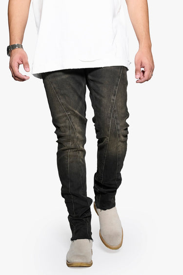 Cascade Black Wash Skinny Fit - ANOM DENIM