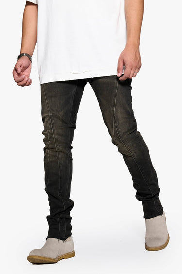 Cascade Black Wash Skinny Fit - ANOM DENIM