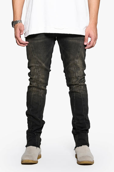Cascade Black Wash Skinny Fit - ANOM DENIM