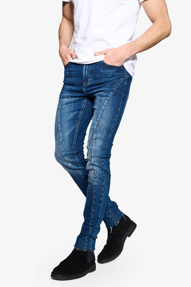 Cascade Blue Wash Skinny Fit - ANOM DENIM