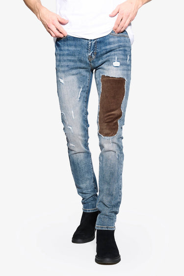 DriftWook blue Wash Slim Fit - ANOM DENIM