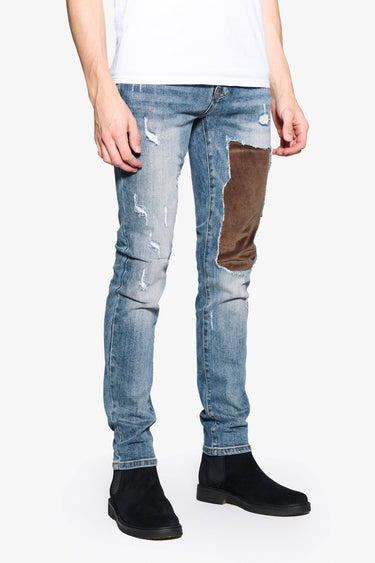 DriftWook blue Wash Slim Fit - ANOM DENIM