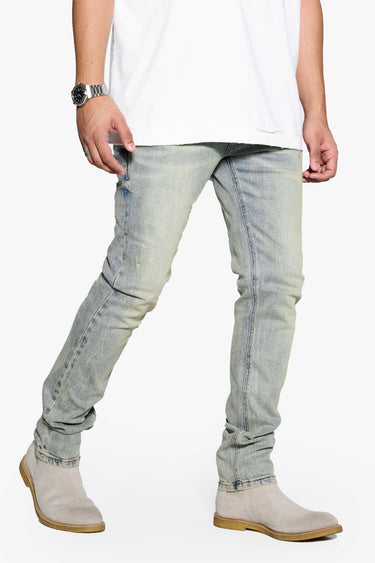 Dusty vintage Blue Slim Fit - ANOM DENIM