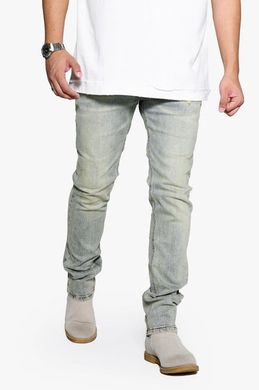 Dusty vintage Blue Slim Fit - ANOM DENIM