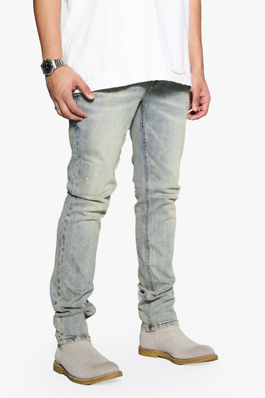 Dusty vintage Blue Slim Fit - ANOM DENIM